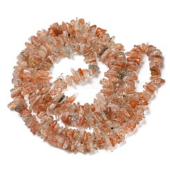 Natural Arusha Sunstone Chip Beads Strands&nbsp;G-G905-13
