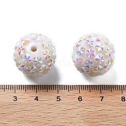 Acrylic Rhinestone Ball Beads&nbsp;OACR-A035-01