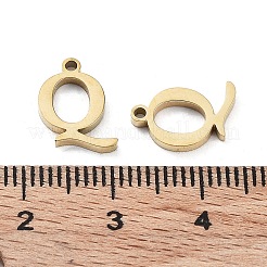 304 Stainless Steel Charms&nbsp;STAS-M327-01G-Q
