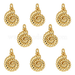 8Pcs Rack Plating Brass Pendants&nbsp;KK-TA0002-60
