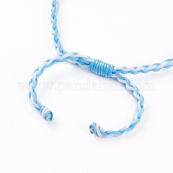 Adjustable Nylon Braided Cord Bracelet Making&nbsp;AJEW-JB00874-03