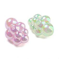 UV Plating Luminous Acrylic Beads&nbsp;MACR-D024-23
