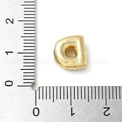 Brass Micro Pave Cubic Zirconia Beads&nbsp;KK-P290-61G-D