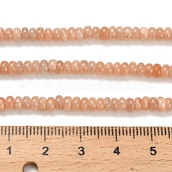 Natural Sunstone Beads Strands&nbsp;G-Z110-B33-2x4mm