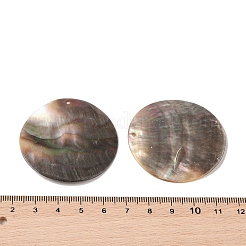 Natural Black Lip Shell Pendant&nbsp;BSHE-H018-18