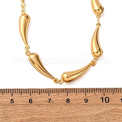 304 Stainless Steel Link Chain Necklaces for Women&nbsp;LS-NJEW-G178-01G-01