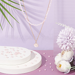 Natural Rose Quartz Beads Strands&nbsp;G-OC0001-02-4mm