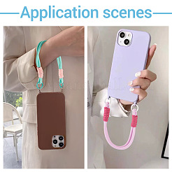 3Pcs 3 Colors Polyester Cord Phone Hand Strap Chains&nbsp;AJEW-TA0002-69