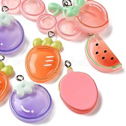 Opaque Resin Pendants&nbsp;RE-A001-02