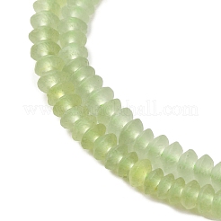 Natural Green Jade Beads Strands&nbsp;G-F808-F01-01