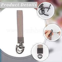 Cowhide Leather Keychain&nbsp;FIND-WH20001-72B