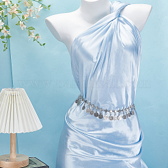 1Pc Tibetan Style Alloy Coin Tassel Waist Belly Chains for Women&nbsp;AJEW-GF0015-06AS