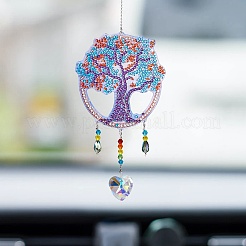 2 Sets 2 Style DIY Diamond Painting Wind Chime Kits&nbsp;DIY-SZ0007-54