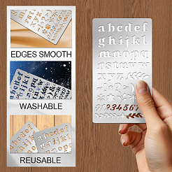 Stainless Steel Metal Cutting Dies Stencils&nbsp;DIY-WH0518-003
