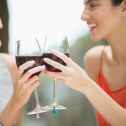 DIY Polyester Tassel Wine Glass Charms Making Kits&nbsp;DIY-CA0006-93