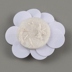 Flower Shape PVC Sequin/Paillette Beading Appliques&nbsp;DIY-WH0308-287D