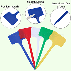 50Pcs 5 Colors Plastic Plant Labels&nbsp;FIND-SP0005-64
