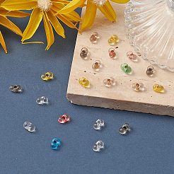 Czech Lampwork Beads/Gold Inlay Color&nbsp;LAMP-YW0001-09