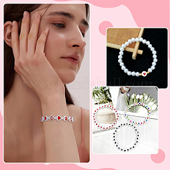 300Pcs 10 Styles Opaque & Transparent Acrylic Beads Sets&nbsp;OACR-SP0001-39
