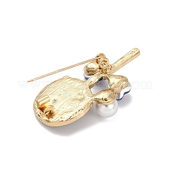 Lollipop Zinc Alloy Rhinestone Lapel Pins for Backpack Clothes&nbsp;JEWB-D305-03A-G