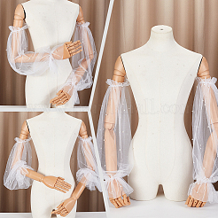 Nylon Mesh Stretch Oversleeves&nbsp;FIND-WH0152-660B