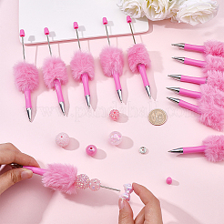 12Pcs Plastic Beadable Pen&nbsp;AJEW-BM0001-45