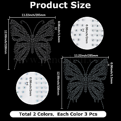 Glass Hotfix Rhinestone&nbsp;DIY-CY0001-01A