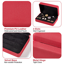 Imitation Leather Rings Box&nbsp;OBOX-WH0019-02
