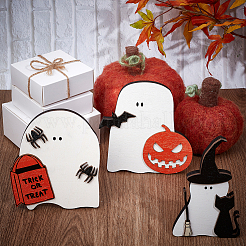 Halloween Themed Wood Display Decorations&nbsp;DJEW-WH0001-20