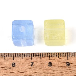 Transparent Acrylic Cube Beads&nbsp;TACR-T030-23M