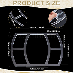 Transparent Acrylic Templates&nbsp;DIY-WH0349-396C