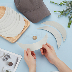 Plastic Hat Brim Board for Peaked Cap&nbsp;AJEW-WH0542-038