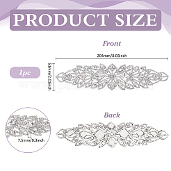 Glass Rhinestone Collar Decoration&nbsp;DIY-WH0061-011S