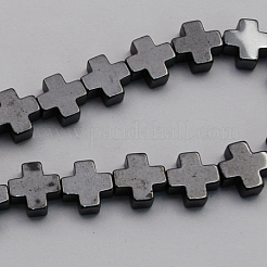 Non-magnetic Synthetic Hematite Beads Strands&nbsp;G-Q904-10mm