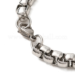 304 Stainless Steel Heart Pendant Necklaces & Bracelets Sets&nbsp;STAS-A100-22G