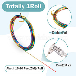 Gradient Color Aluminum Wire&nbsp;AW-TADJ0001-04A