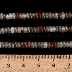 Natural African Bloodstone Beads Strands&nbsp;G-L635-A28-4x2mm