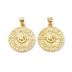 Brass Pendants&nbsp;KK-L206-015G