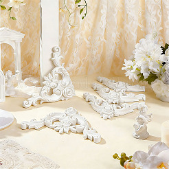 Flower PU Leather Carved Onlay Applique&nbsp;AJEW-WH0696-649A