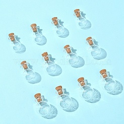 12Pcs 3 Styles Glass Bottles&nbsp;AJEW-FS0001-20