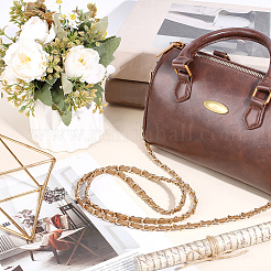 1Pc Imitation Leather & Aluminum Chain Bag Handles&nbsp;AJEW-CL0001-27C