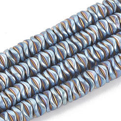 Electroplate Non-magnetic Synthetic Hematite Beads Strands&nbsp;G-N0322-01