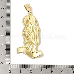 Rack Plating Brass Pendants&nbsp;KK-P267-28G