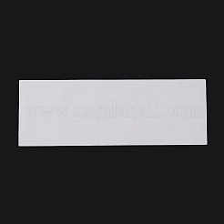 Plastic Necklace Chain Adhesive Pouch for Necklace Display Cards&nbsp;AJEW-P088-01A