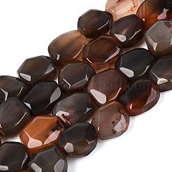 Dyed & Heated Natural Agate Beads Strands&nbsp;G-N359-15A-07