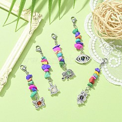 Tibetan Style Alloy Pendant Decorations&nbsp;HJEW-JM01220