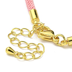 Nylon Cords Bracelet Makings Fit for Connector Charms&nbsp;AJEW-P116-02G-09