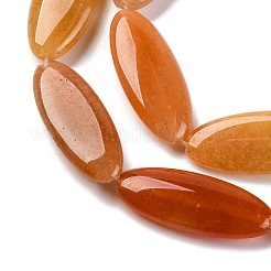 Natural Red Aventurine Beads Strands&nbsp;G-B078-E09-01