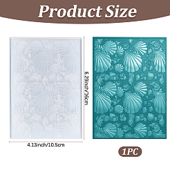 PP Plastic Embossing Folder Templates&nbsp;DIY-WH20048-050A
