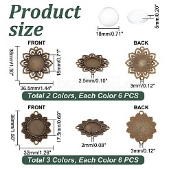 DIY Blank Dome Pendant Making Kit&nbsp;FIND-PH0006-38